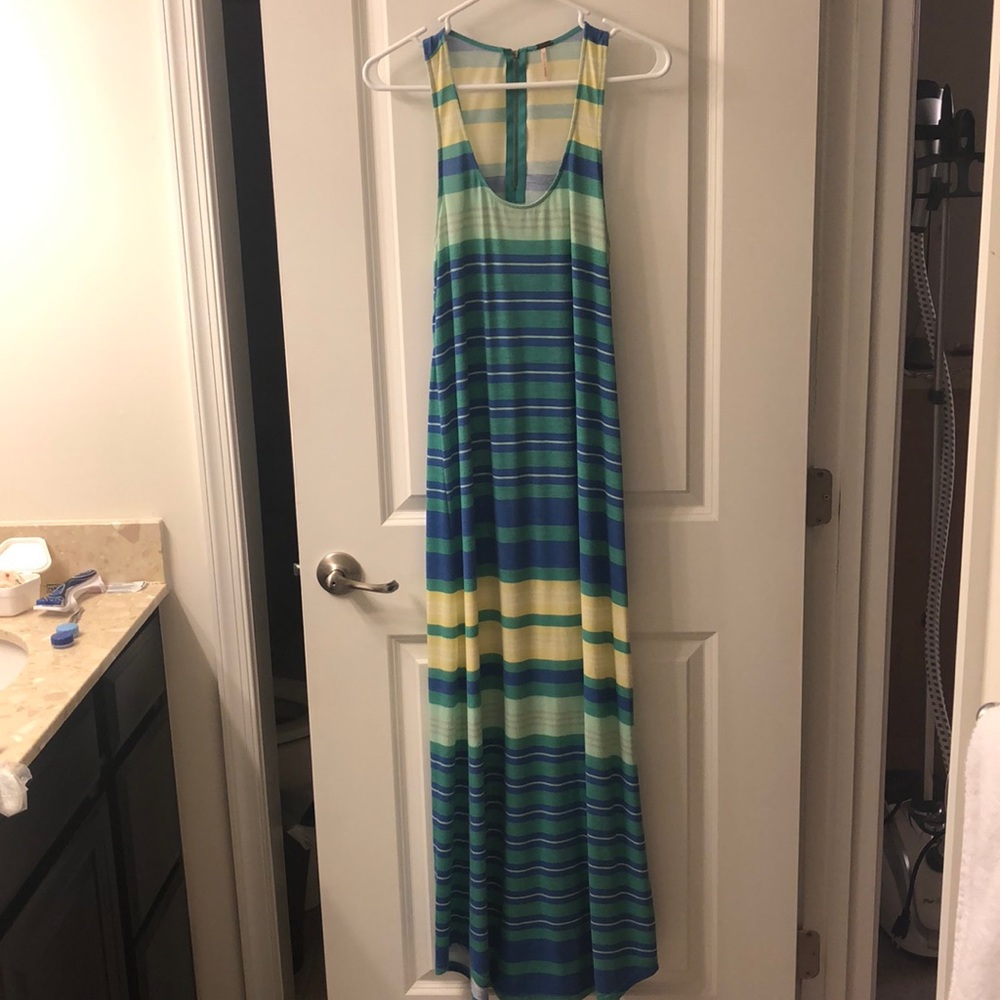 Striped Maxi Dress
